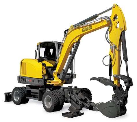 wacker neuson wheeled excavators